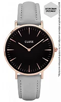 Cluse Boho Chic Rose Gold Black Grey CL18018