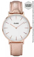Cluse Boho Chic Rose Gold White Rose Metallic CL18030