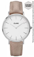 Cluse Boho Chic Silver White Hazelnut CL18234