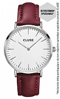 Cluse Boho Chic Silver White Marsala CL18217