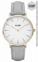 Cluse Boho Chic Yellow Gold White Grey CL18414