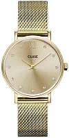 Cluse Minuit Mesh Full Gold Crystals CW10204