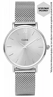 Cluse Minuit Mesh Full Silver CW0101203011