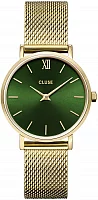 Cluse Minuit Mesh Gold Green CW10206