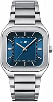 Cluse Quadrus Steel Bracelet Blue Dial CW25701