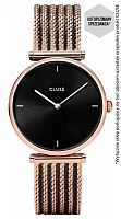 Cluse Triomphe Rose Gold Bicolour Mesh Rose Gold Black CW0101208005