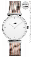 Cluse Triomphe Silver Bicolour Mesh CW0101208003