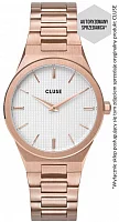 Cluse Vigoureux H-Link Rose Gold White Dial CW0101210001