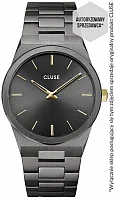 Cluse Vigoureux Man H-Link Gunmetal PVD Grey Dial CW0101503006