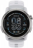 Coros Apex 4 White Digital Smartwatch Sapphire HR GPS 42mm WAPX4-WHT.42