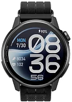 Coros PACE 4 Pro Black Titanium Digital Smartwatch HR GPS Nylon Strap WPACE4P-BLK-N