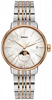 Rado Coupole Classic Moonphase Lady Quartz S Rose Gold PVD R22883943