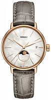 Rado Coupole Classic Moonphase Lady Quartz S Rose Gold PVD R22885945