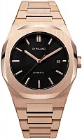 D1 Milano Automatic Rose Gold Black Dial ATBJ03