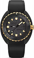 Doxa SUB 300 Beta Sharkhunter Diver COSC Chronometer Ceramic and 18k Gold Bezel 830.20.101.20
