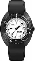 Doxa SUB 300 Carbon Whitepearl Diver COSC Chronometer Black Strap 822.70.011.20