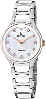 Festina Ceramic Women White Pearl Dial F20752/8