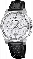 Festina Swiss Made Rive Chrono Sapphire Silver Dial F20060/1