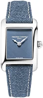 Frederique Constant Classics Carree Ladies Small Quartz Denim FC-200LB1C6
