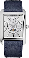 Frederique Constant Classics Carree Moonphase Quartz Perpetual Calendar FC-265S4C6