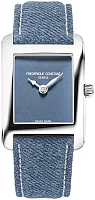 Frederique Constant Classics Carree Unisex Medium Quartz Denim FC-200LB2C6