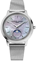 Frederique Constant Classics Moneta Ladies Moonphase Quartz Mesh FC-206MPLB2S6B