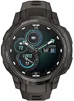 Garmin Instinct Crossover 45mm AMOLED Sapphire Charcoal with Charcoal Silicone Band HR GPS 010-03398-00