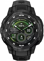 Garmin Instinct Crossover 45mm AMOLED Sapphire Tactical Edition Black with Black Silicone Band HR GPS 010-03398-02
