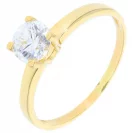Jubiler Cerbiński Złoty Pierścionek z Cyrkonią Rozmiar 17 2,15g TC.P1429.00Z