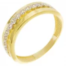 Jubiler Cerbiński Złoty Pierścionek z Cyrkoniami Rozmiar 15, 3,18g TC.P1803.00Z