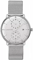 Junghans Max Bill Automatic Regulator Edition Bauhaus Sapphire Mesh 27/4492.46