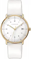 Junghans Max Bill Ladies Yellow Gold PVD Sapphire 47/7451.02