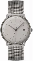 Junghans Max Bill Quartz MEGA Solar Mesh Titanium Sapphire 59/2022.46