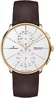 Junghans Meister Fein Quartz Chronoscope MEGA Solar Sapphire Rose Gold PVD 59/7201.00