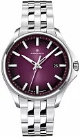 Junghans Meister S Lady Quartz 35mm Burgundy Dial 47/4532.44