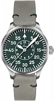 Laco Aachen Polar 39 Pilot Watch Automatic Limited Edition Grun LA-862190