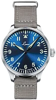 Laco Augsburg 39 Pilot Watch Automatic Blaue Stunde NATO LA-862102.2