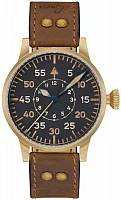 Laco Leipzig Bronze 42 Pilot Watch Original Mechanical LA-862152