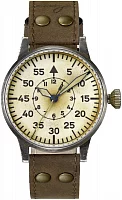 Laco Wien 42 Erbstuck Pilot Watch Original Automatic Used Look LA-861944