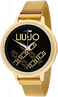 Liu Jo Digital Smartwatch Eye Gleam Gold Mesh SWLJ071