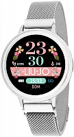 Liu Jo Digital Smartwatch Eye Silver Mesh SWLJ055