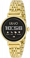 Liu Jo Digital Smartwatch Glam Gold Mesh Voice SWLJ157