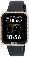 Liu Jo Digital Smartwatch Voice Mini Luxury Black Rubber Strap SWLJ168