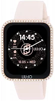 Liu Jo Digital Smartwatch Voice Mini Luxury Pink Rubber Strap SWLJ169