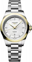 Longines Conquest Lady Automatic Diamonds 18k Gold Caps L3.320.5.80.6