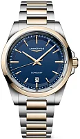Longines Conquest Quartz Rose Gold PVD 41mm L3.860.3.98.7