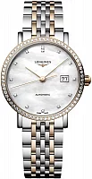 Longines Elegant Collection Lady Automatic Diamonds 18k Gold Caps L4.310.5.81.7