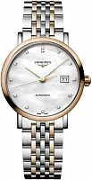 Longines Elegant Collection Lady Automatic Diamonds 18k Gold Caps L4.310.5.80.7