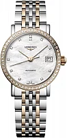 Longines Elegant Collection Lady Automatic Diamonds Bicolor 18k Gold Caps L4.309.5.81.7