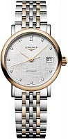 Longines Elegant Collection Lady Automatic Diamonds 18k Gold Caps L4.309.5.79.7